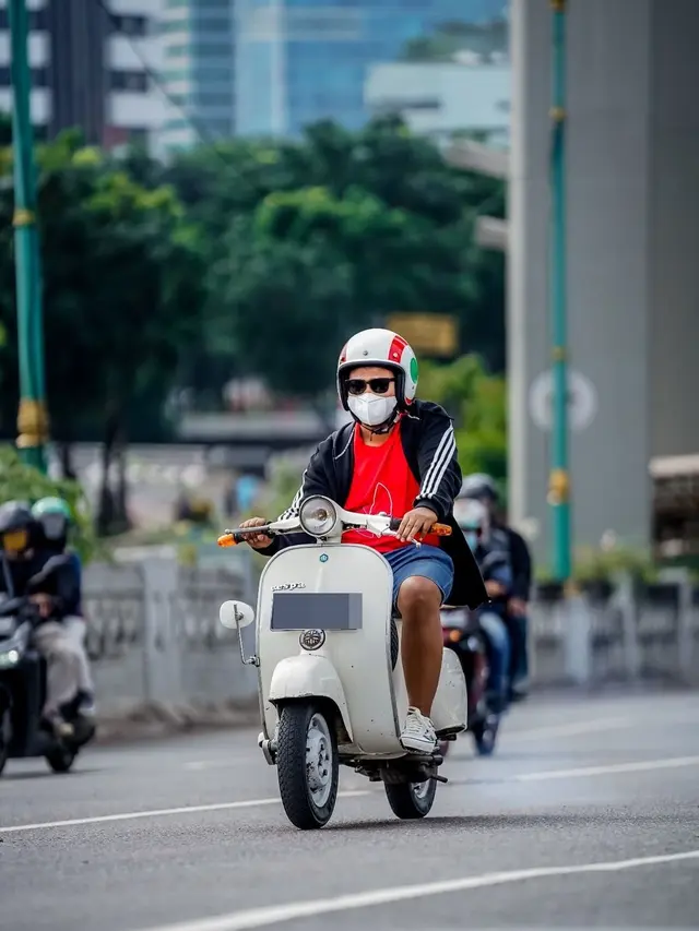 Potret Vespa Babe Cabita Terjual Dilelang Rp Juta Hasilnya Untuk