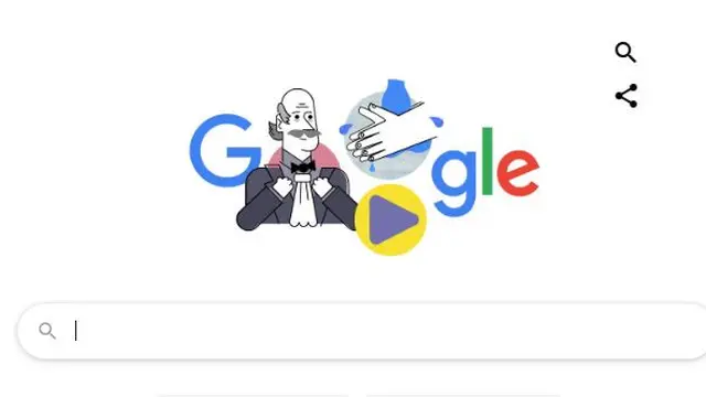 Google Doodle Tampilkan Ignaz Semmelweis Si Penemu Manfaat Cuci Tangan