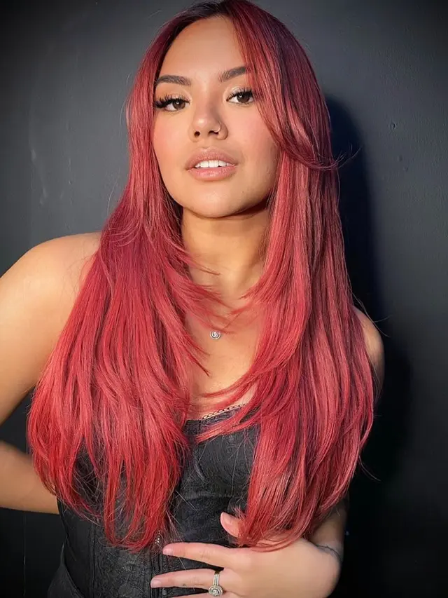 Potret Terbaru Shafa Harris Dengan Rambut Merah Terang Curi Perhatian Hot Liputan