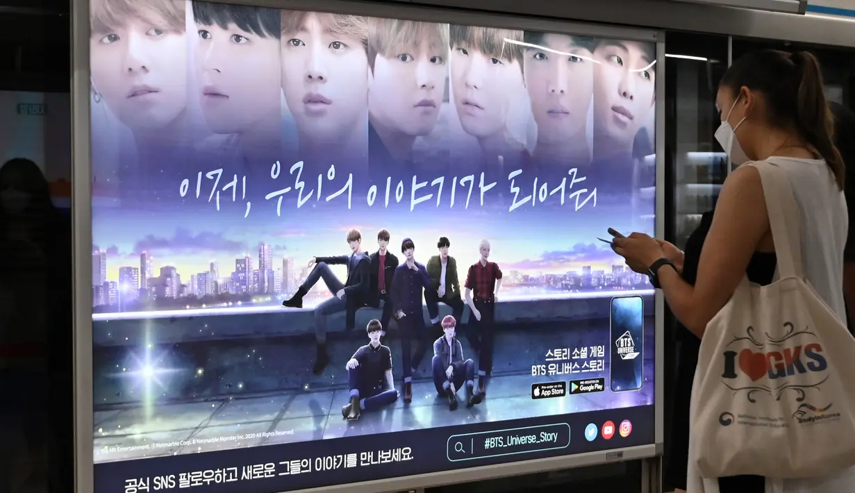 FOTO BTS K Pop Pertama Yang Rajai Chart Billboard Hot Foto Liputan