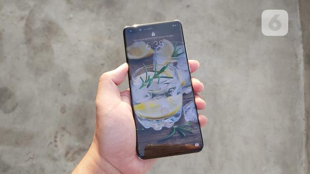 Tampilan depan Huawei P40 Pro. Liputan6.com/Iskandar