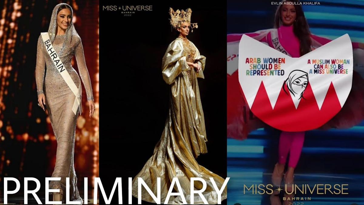Penampilan Anggun Evlin Khalifa Miss Universe Bahrain Tolak Bikini Dan Angkat Isu Islamophobia