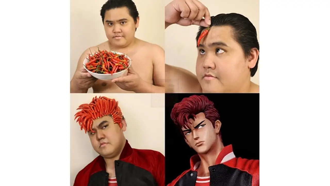 Cosplay Low Budget Pakai Sayuran Ini Bikin Ngakak Hot Liputan