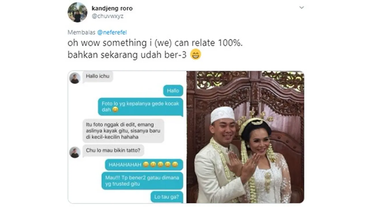Berawal Dari Tinder 6 Pasangan Romantis Ini Berakhir Ke Pelaminan Hot Liputan6
