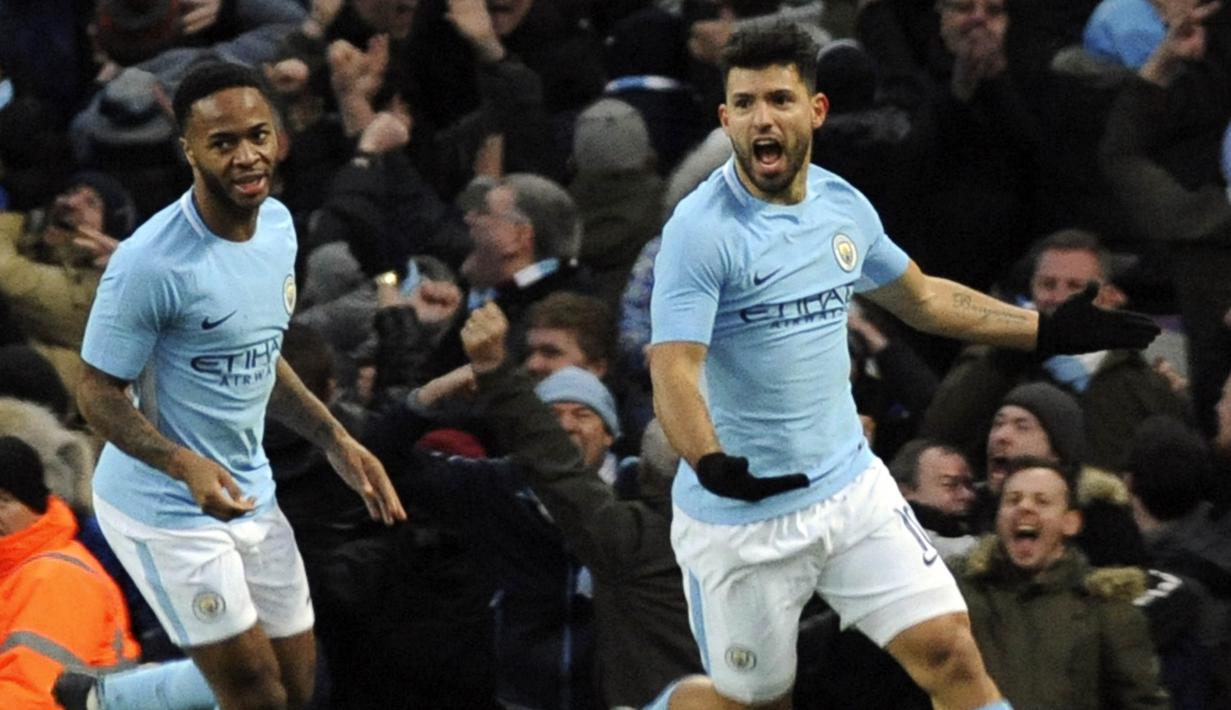 3. Sergio Aguero (Manchester City) - 16 Gol (4 Penalti). (AP/Rui Vieira)