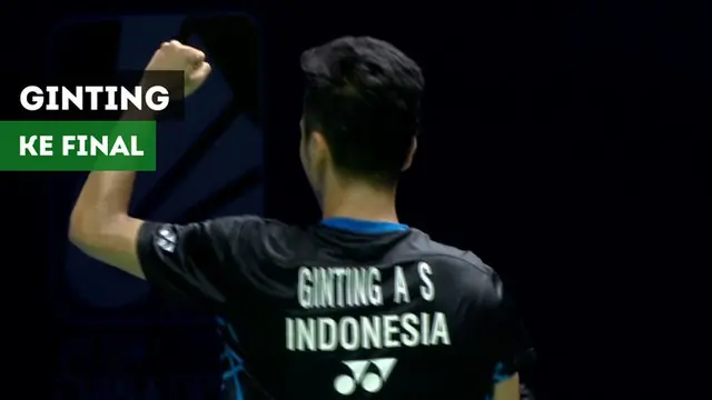 Berita video highlight kemenangan tunggal putra Indonesia, Anthoni Ginting, atas wakil Chinese Taipei, Chou Tien Chen, pada semifinal China Terbuka 2018, Sabtu (22/9/2018)