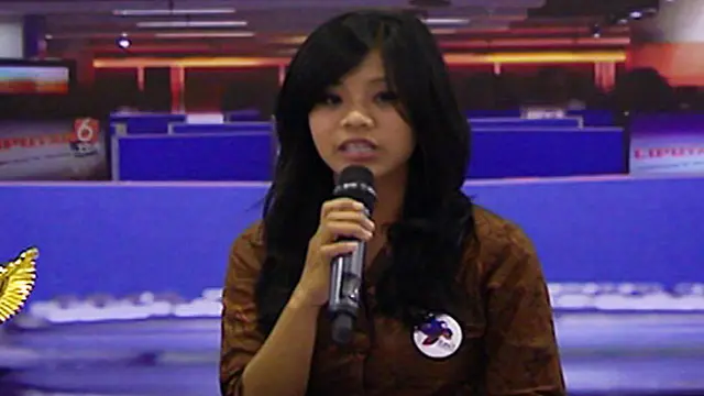 Peserta Presenter Liputan6 di Indonesia Broadcaster Expo 2013