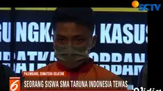 Dari tangan tersangka, polisi mengamankan barang bukti berupa sebilah bambu yang dipergunakan untuk memukul korban.