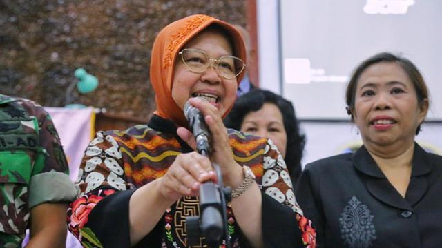 6 Momen Tri Rismaharini Kunjungi Gereja di Surabaya, Salah Satunya Bekas Lokasi Bom