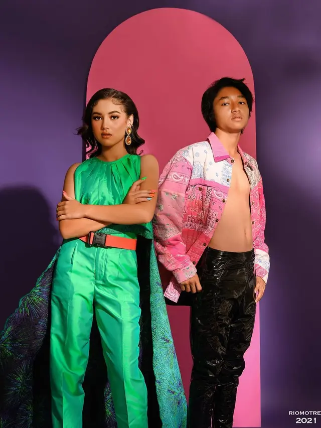 6 Pemoteran Terbaru Kiesha Alvaro dan Saskia Chadwick Bertema Colorful