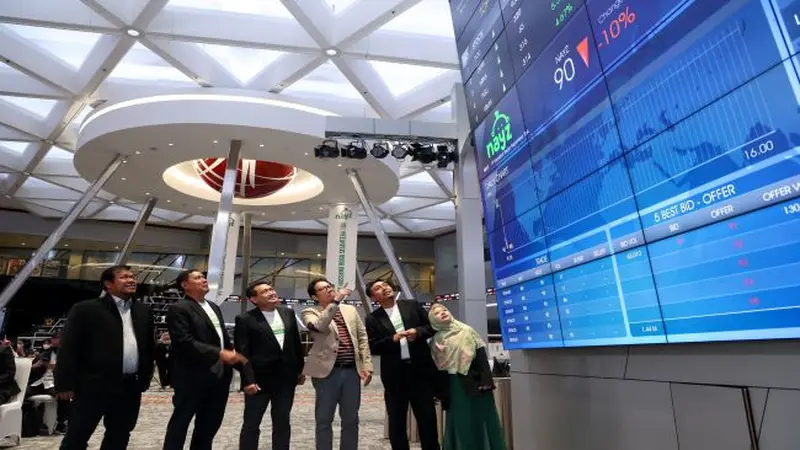 Pencatatan perdana saham PT Hassana Boga Sejahtera Tbk, Senin, 6 Februari 2023. (Foto: BEI)