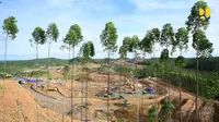 Pembangunan infrastruktur dasar pendukung Ibu Kota Negara (IKN) Nusantara, Kalimantan Timur. (Dok. Kementerian PUPR)
