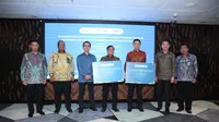 Danamon, PNM, dan MUFG Bank berkolaborasi untuk menyediakan Pembiayaan sosial Syariah pertama di Indonesia melalui penandatanganan perjanjian Pembiayaan Sosial Syariah Berkelanjutan (PSSB). (Dok Danamon)