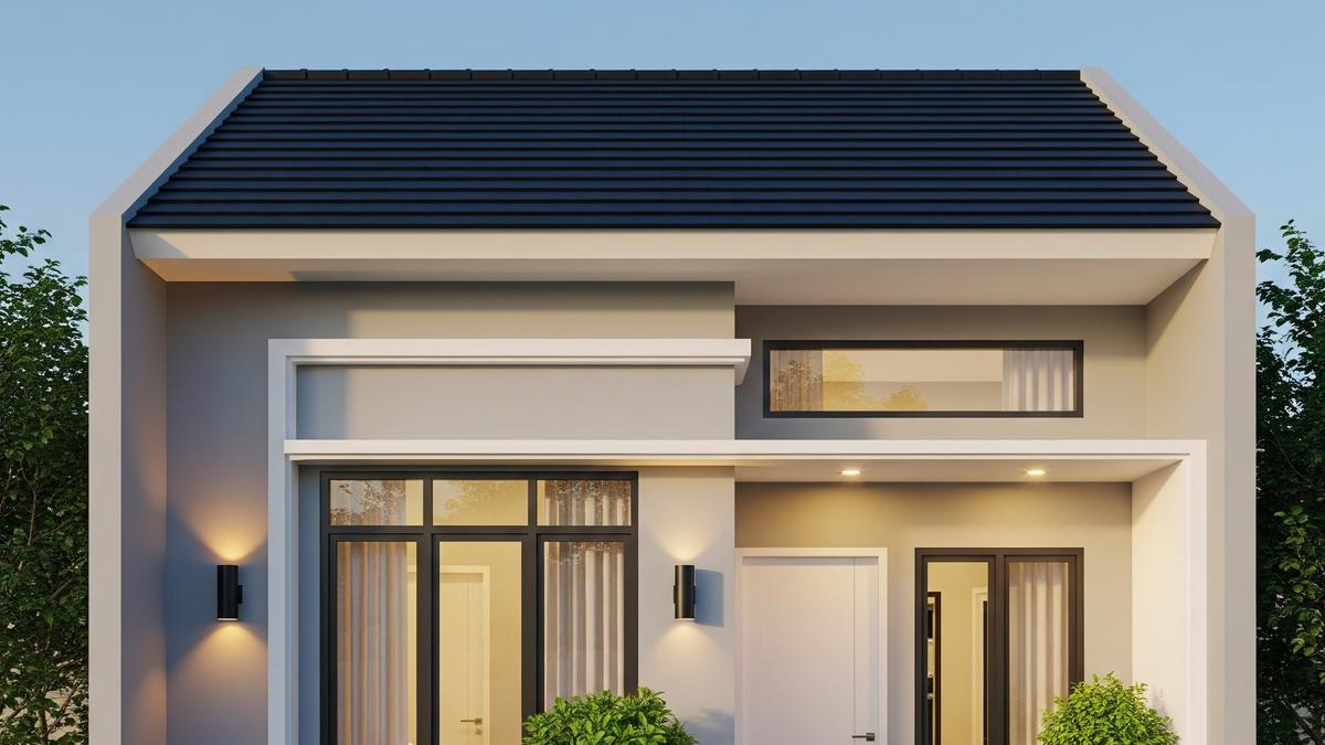 10 Desain Rumah Murah Estetik yang Nyaman Dihuni, Cocok untuk Keluarga Kecil