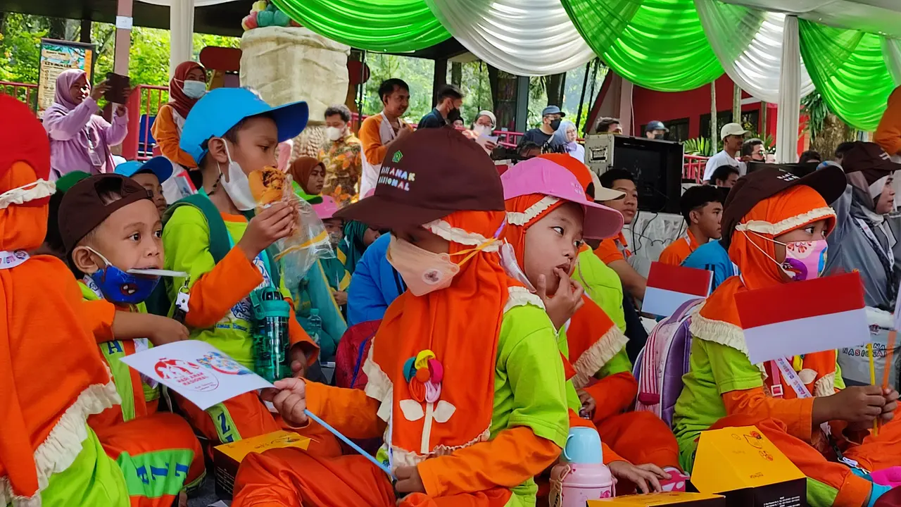 Kemenag Peringati Hari Anak Nasional di  JungleLand, Bogor
