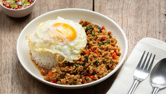 Ilustrasi nasi goreng