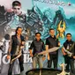 Perwakilan Telkomsel, BEKRAF, Dunia Games, dan 8 Elements di acara peluncuran resmi Rise of Nowlin di Jakarta, Kamis (20/2/2020). (Liputan6. com/ Mochamad Wahyu Hidayat)