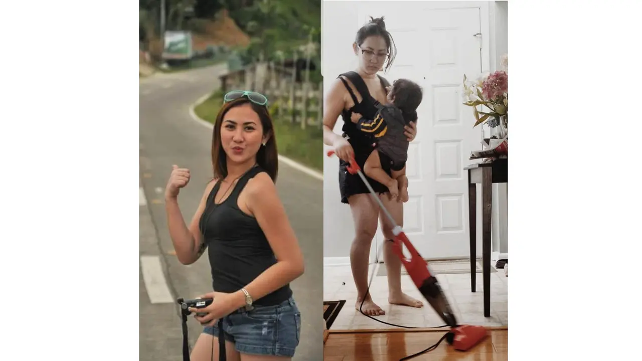 6 Potret Perbedaan Sebelum dan Sesudah Jadi Ibu, Bikin Senyum Sendiri