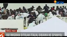 Kapal penyelamat imigran ditolak memasuki Pelabuhan Italia, dan kini menuju Spanyol.