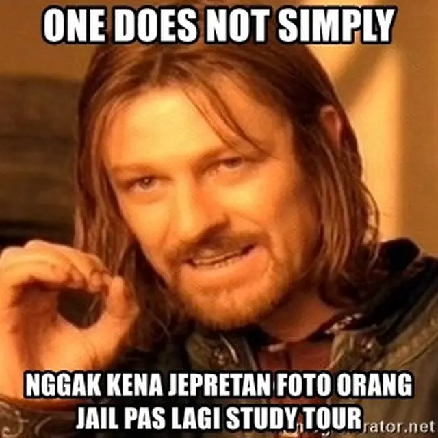 7 Meme Study Tour Bareng Teman Ini Bikin Rindu Sekolah