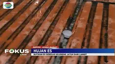 Warga Depok heboh dengan fenomena hujan es sebesar kelereng, yang berjatuhan di genteng rumah mereka pada Selasa (20/3) kemarin.