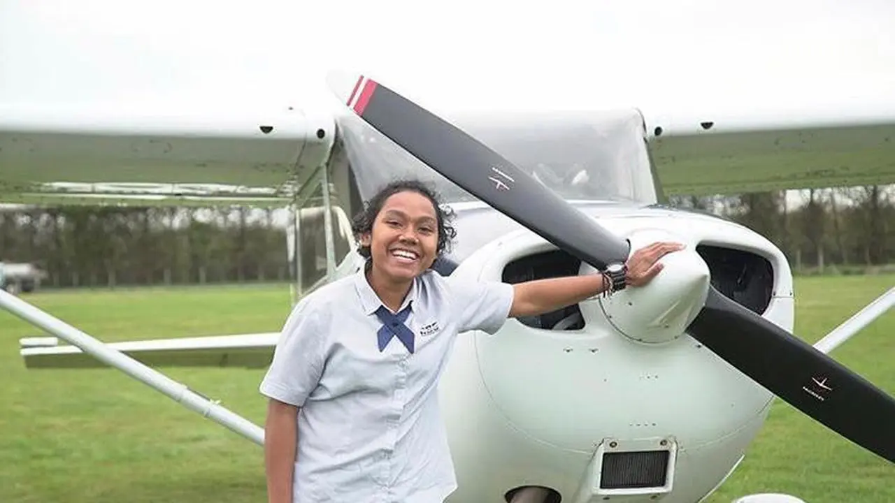 Garuda Rekrut Pilot Wanita Asal Papua