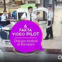 Video seorang pilot yang diduga mabuk di bandara viral di media sosial. (Via: youtube.com)