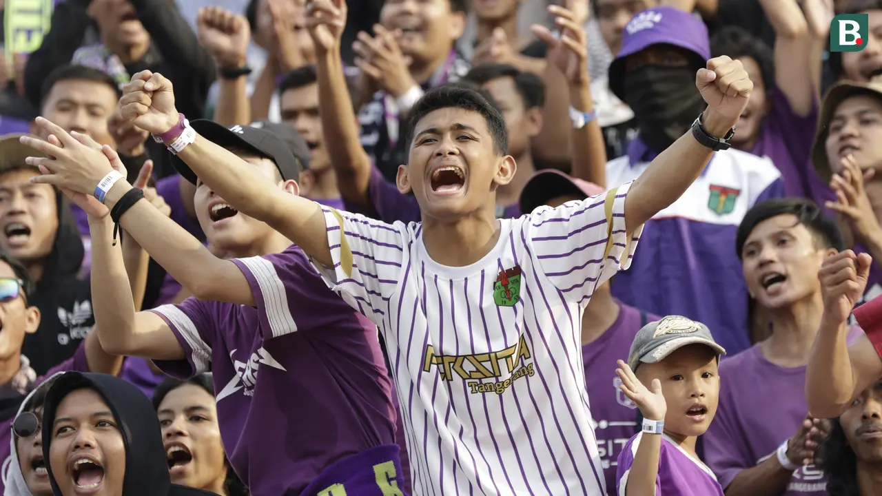 Suporter Persita Tangerang