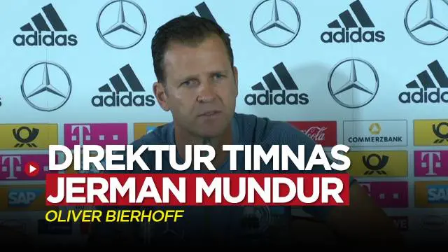 VIDEO: Gagal di Piala Dunia 2022, Direktur Timnas Jerman Mengundurkan Diri