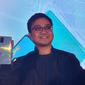 Product Marketing Manager Samsung Electronics Indonesia Irfan Rinaldi saat merilis Galaxy A71 dan Galaxy A51 di Jakarta, Selasa (14/1/2020). Liputan6.com/Agustin Setyo W