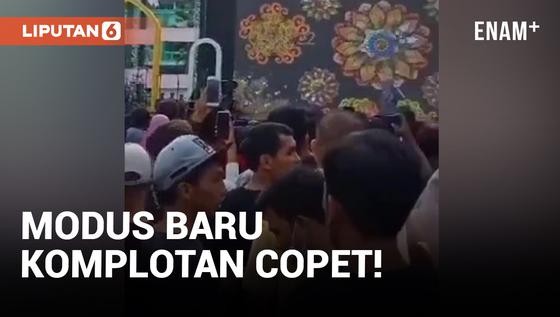 VIDEO: Viral! Modus Baru Komplotan Copet di Konser Musik
