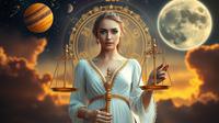 libra primbon ©Ilustrasi dibuat Stable Diffusion