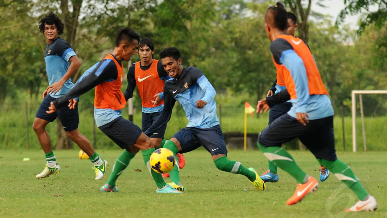 Hadapi Dominika, Timnas Indonesia U-23 Asah Kombinasi Bola Pendek