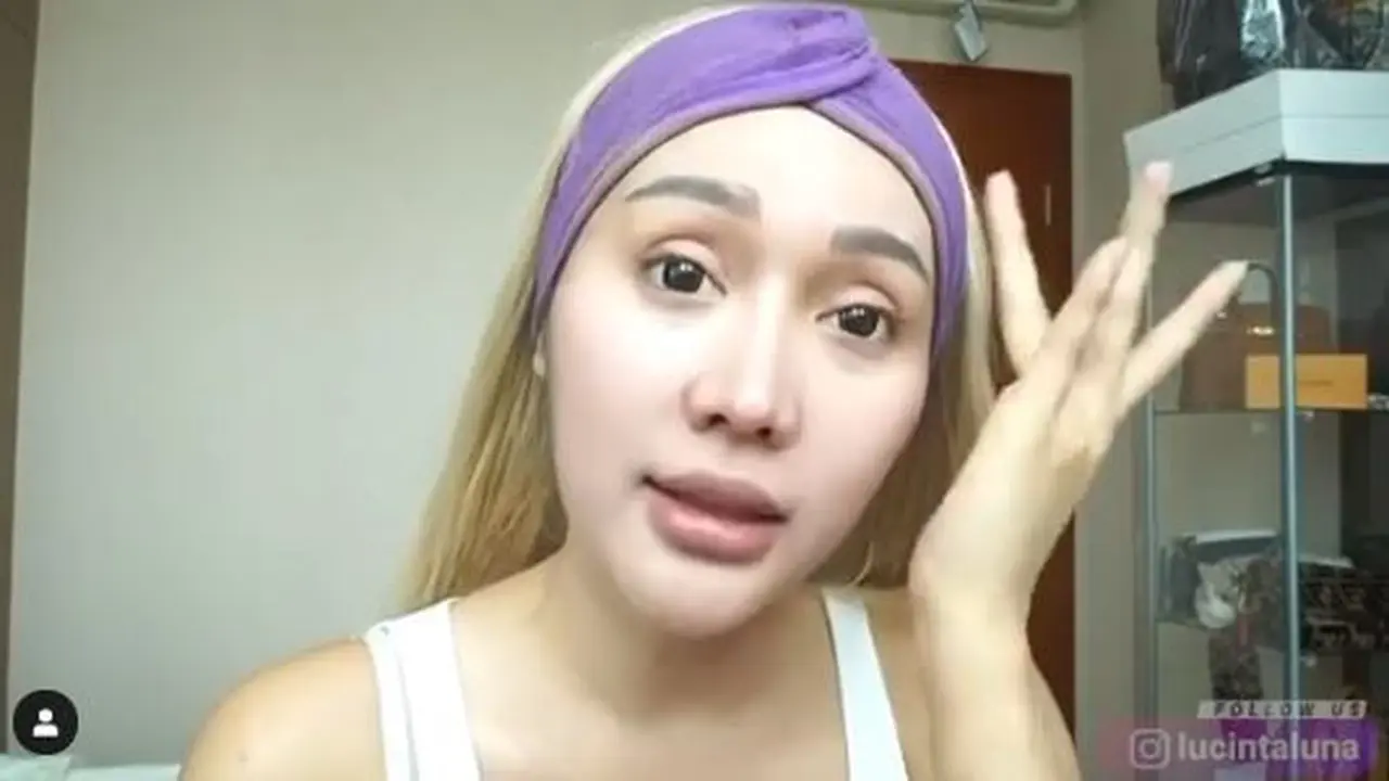 Potret Lucinta Luna Tanpa Makeup (sumber: instagram/lucintaluna)