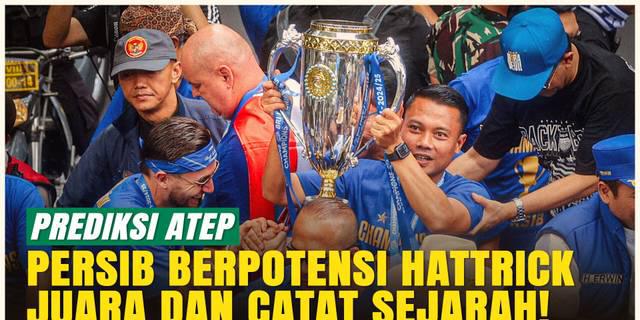 Atep Ungkap Peluang Persib Raih Hattrick Juara: Tantangan Berat di Depan