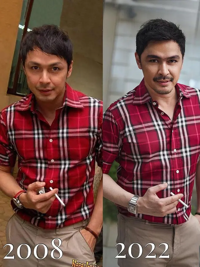 Thomas Djorghi makin terlihat tampan meski usianya tak lagi muda