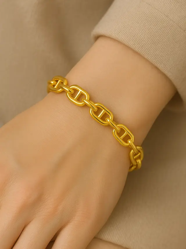 Model Gelang Emas Rantai 24 Karat 5 Gram