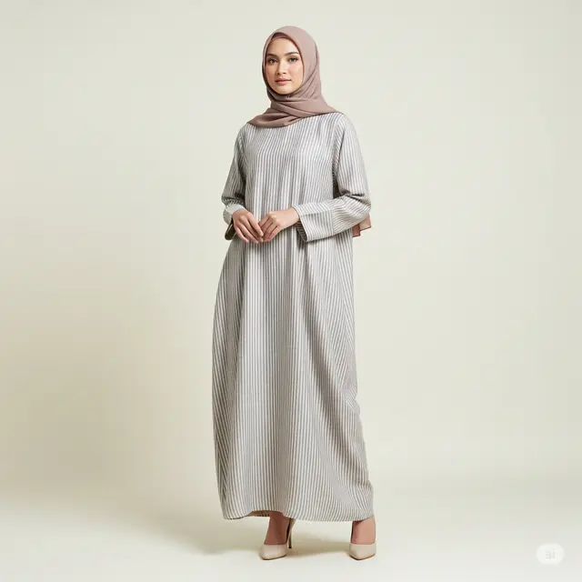8 Model Gamis yang Cocok untuk Perut Buncit: Tampil Langsing & Percaya Diri