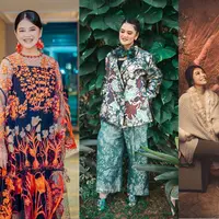 Sebagai ibu tiga anak, Kahiyang Ayu tetap mampu tampil modis di setiap kesempatan. Mulai dari kenakan baju adat, dress cantik, hingga set blazer yang stylish. Kita intip potret selengkapnya yuk! [@ayangkahiyang]