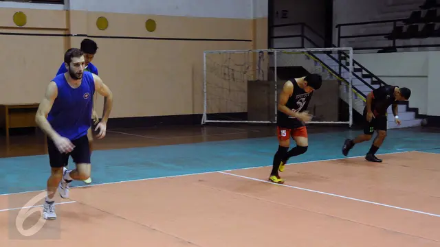 20160127-Jelang Proliga 2016, Tim Putra Palembang Bank Sumsel Babel Latihan di Sentul-Bogor
