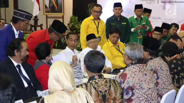 Jokowi-Maruf Amin Daftar Capres Pilpres 2019