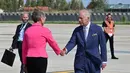 Ini merupakan hari pertama kunjungan kenegaraan Raja Inggris Charles III dan Ratu Camilla ke Prancis. (Miguel MEDINA/POOL/AFP)