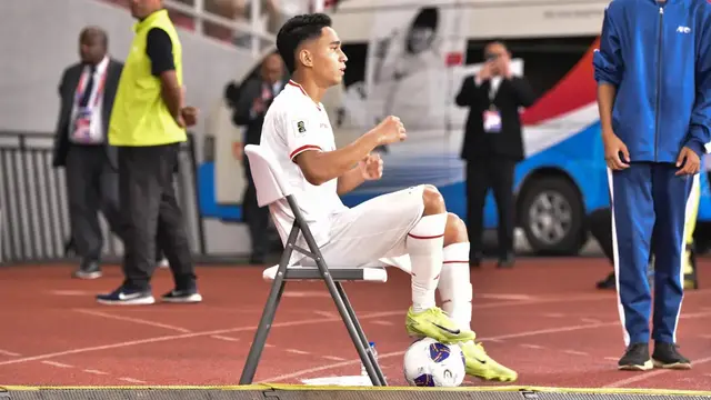 Gelandang Timnas Indonesia, Marselino Ferdinan.