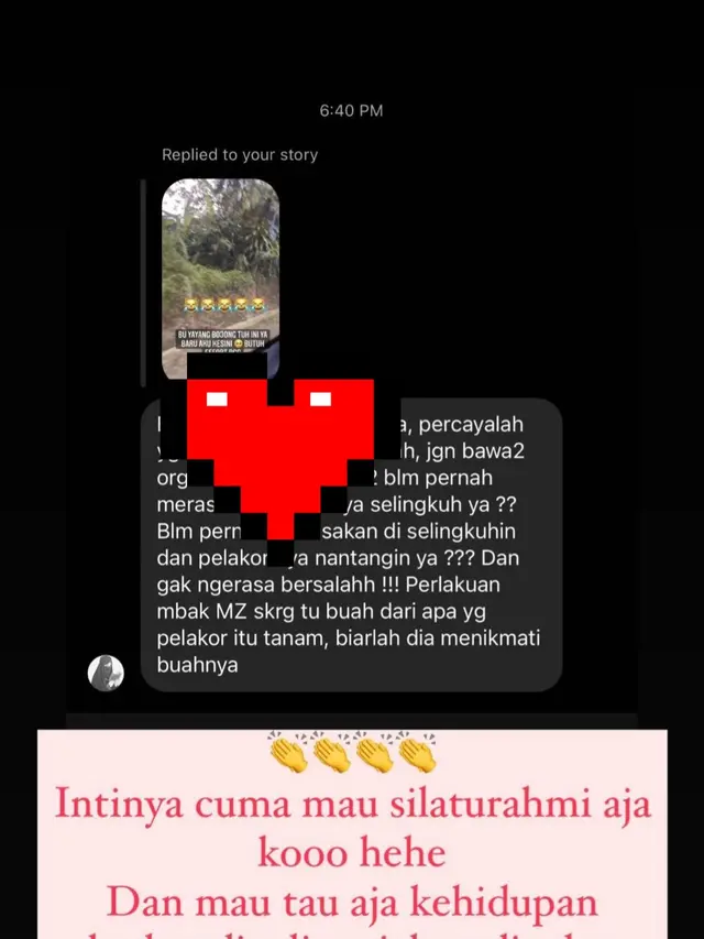 Unggahan Medina Zein soal rumah perempuan yang diduga selingkuhan Lukman Azhari. (Foto: Dok. Instagram @medinazein92)