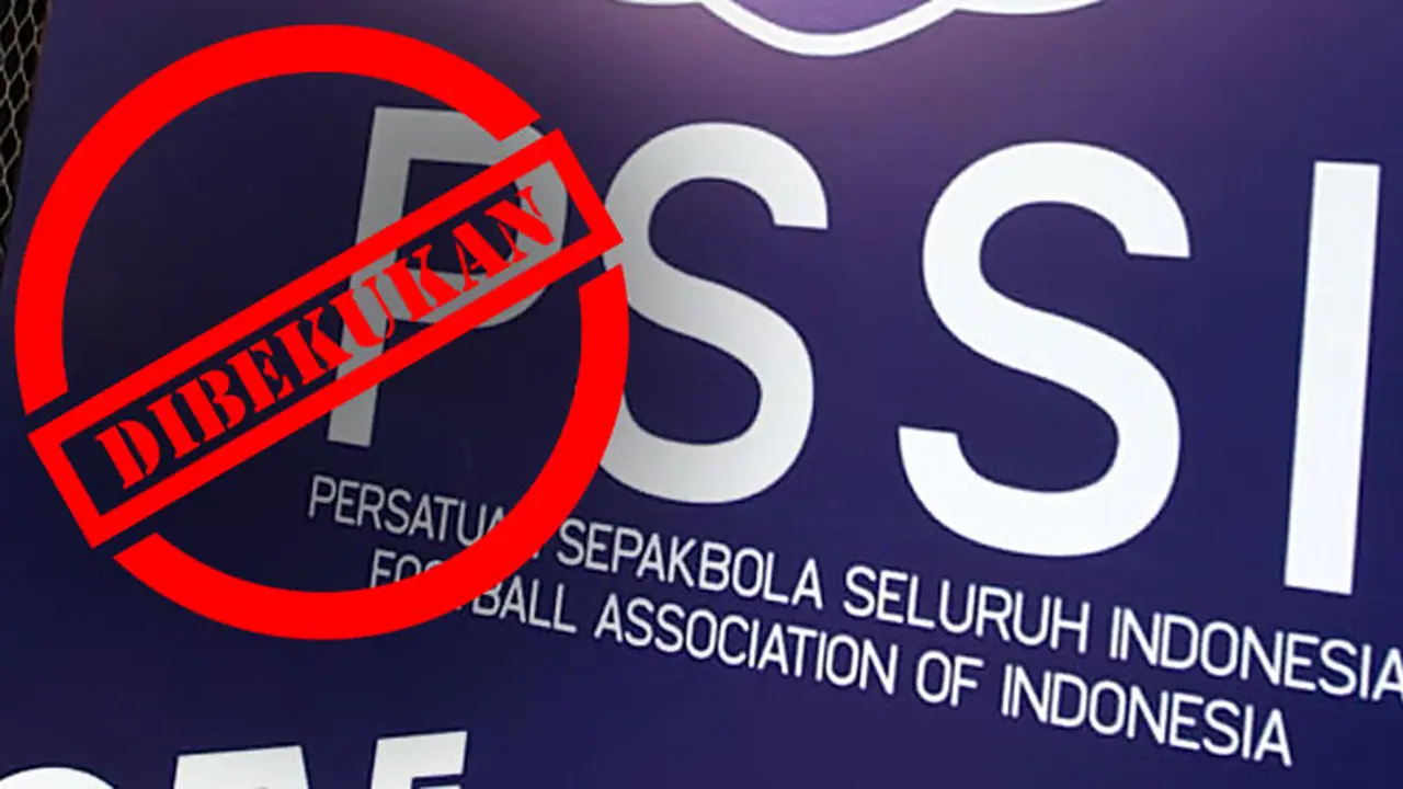 Ilustrasi PSSI dibekukan