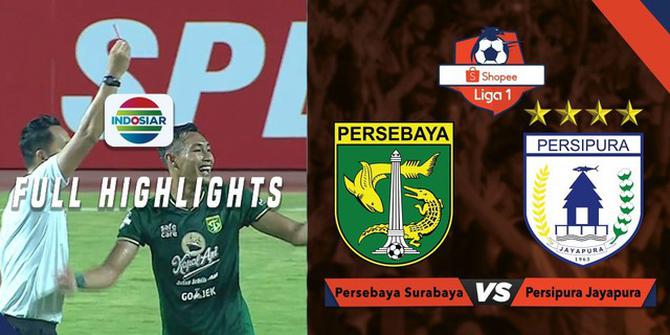 VIDEO: Highlight Liga 1 2019, Persebaya Vs Persipura 1-0