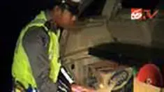 Polres Bantul, Yogyakarta, langsung menggelar razia kendaraan bermotor usai penggerebekan tersangka teroris di Klaten, Jateng. 