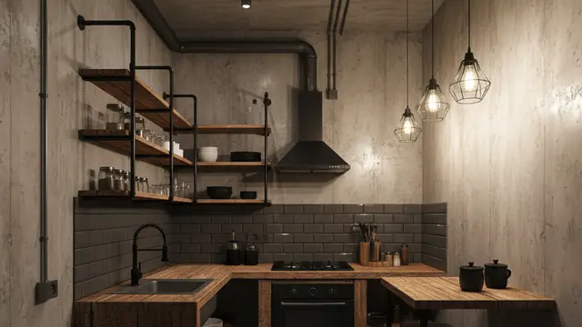 Desain Dapur 2x3 Fungsional
