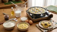 Kue Cubit Pisang. Foto: AI Generated