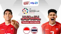 AVC Nations Cup 2025 Indonesia vs Thailand: Menang Harga Mati